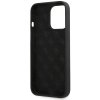 Guess GUHCP13XLSLMGBK iPhone 13 Pro Max 6.7 black/czarny hardcase Silicone Script Gold Logo